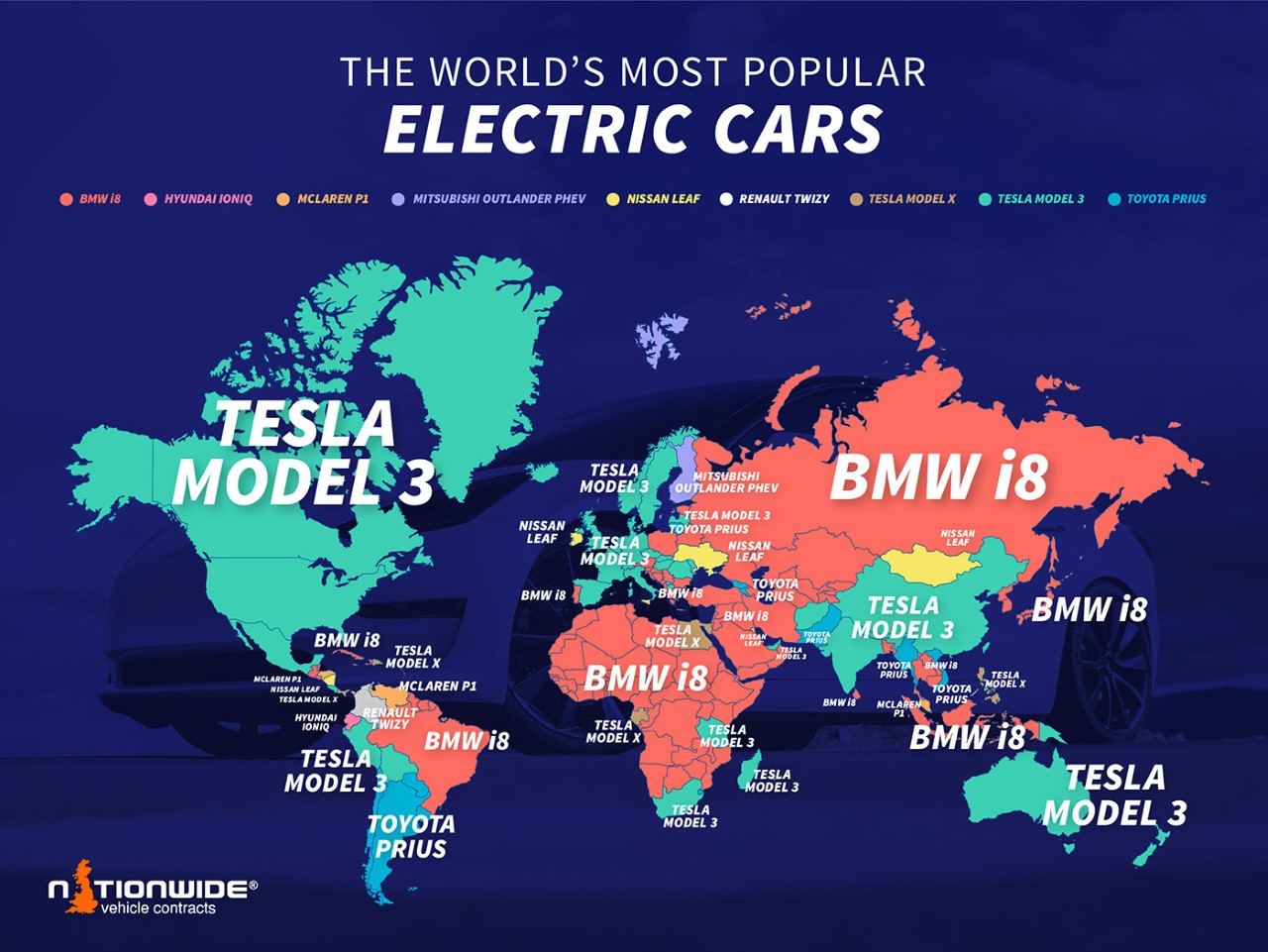 特斯拉Model 3成全球最流行电动车(图3)